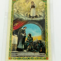 St. Joan of Arc Laminated Holy Card (Plastic Covered) - Unique Catholic Gifts