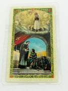 St. Joan of Arc Laminated Holy Card (Plastic Covered) - Unique Catholic Gifts