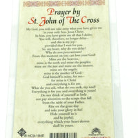 St. John of the Cross Laminated Holy Card (Plastic Covered) - Unique Catholic Gifts