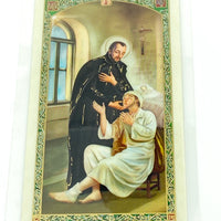 St. John of God Laminated Holy Card (Plastic Covered) - Unique Catholic Gifts