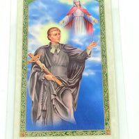 St. Louis de Monfort Laminated Holy Card (Plastic Covered) - Unique Catholic Gifts