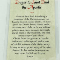 St. Paul the Apostle Laminated Holy Card - Unique Catholic Gifts