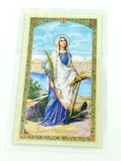 St. Philomena Laminated Holy Card - Unique Catholic Gifts