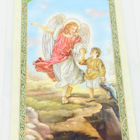 Novena to Archangel Raphael Laminated (Plastic Covered) Holy Card - Unique Catholic Gifts
