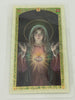 Immaculate Heart Laminated Holy Card (Plastic Covered) - Unique Catholic Gifts