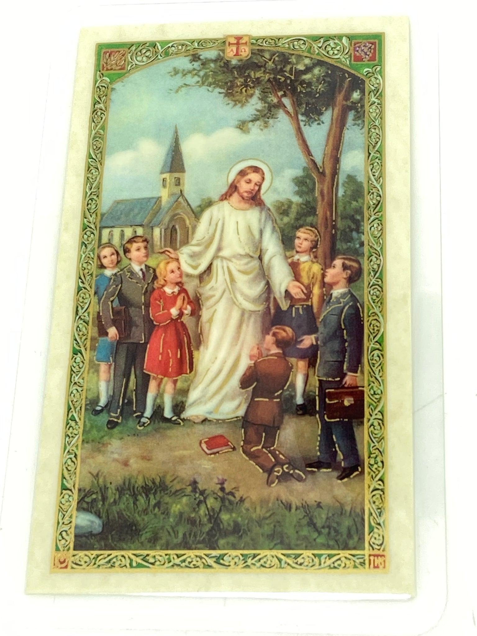 Student Prayer Laminated Holy Card (Plastic Covered) – Unique Catholic ...