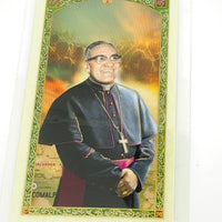 St. Oscar Romero Laminated Holy Card (Plastic Covered) - Unique Catholic Gifts