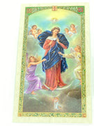 Our Lady of the Untier of Knots Laminated Holy Card (Plastic Covered) - Unique Catholic Gifts