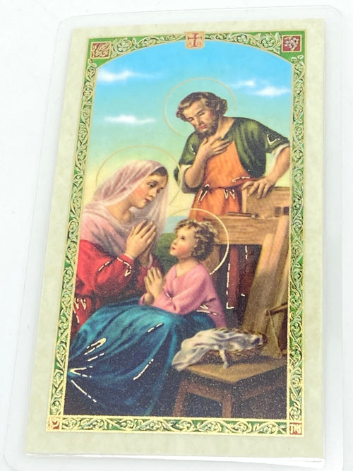 Ten Rules of a Happy and Successful Wife Laminated Holy Card (Plastic Covered) - Unique Catholic Gifts