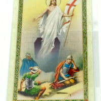 St. Gregory Easter Prayer Laminated Holy Card (Plastic Covered) - Unique Catholic Gifts