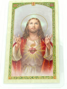 The Lord's Prayer Laminated Holy Card (Plastic Covered) - Unique Catholic Gifts
