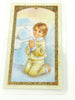 Angel de la Guarda Tarjeta Sagrada laminada (Cubierta de Plástico) - Unique Catholic Gifts