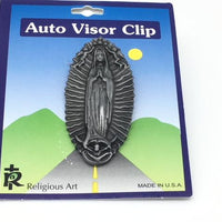 Auto Visor Clip "Our Lady of Guadalupe" - Unique Catholic Gifts