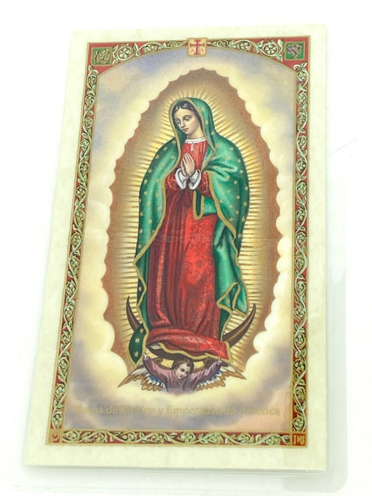 Magnificat Tarjeta Sagrada laminada (Cubierta de Plástico) - Unique Catholic Gifts