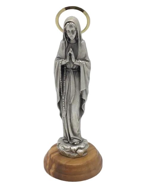 Our Lady of Lourdes Statue (5") - Unique Catholic Gifts