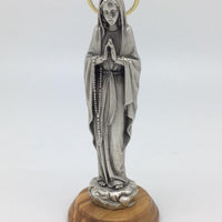 Our Lady of Lourdes Statue (5") - Unique Catholic Gifts