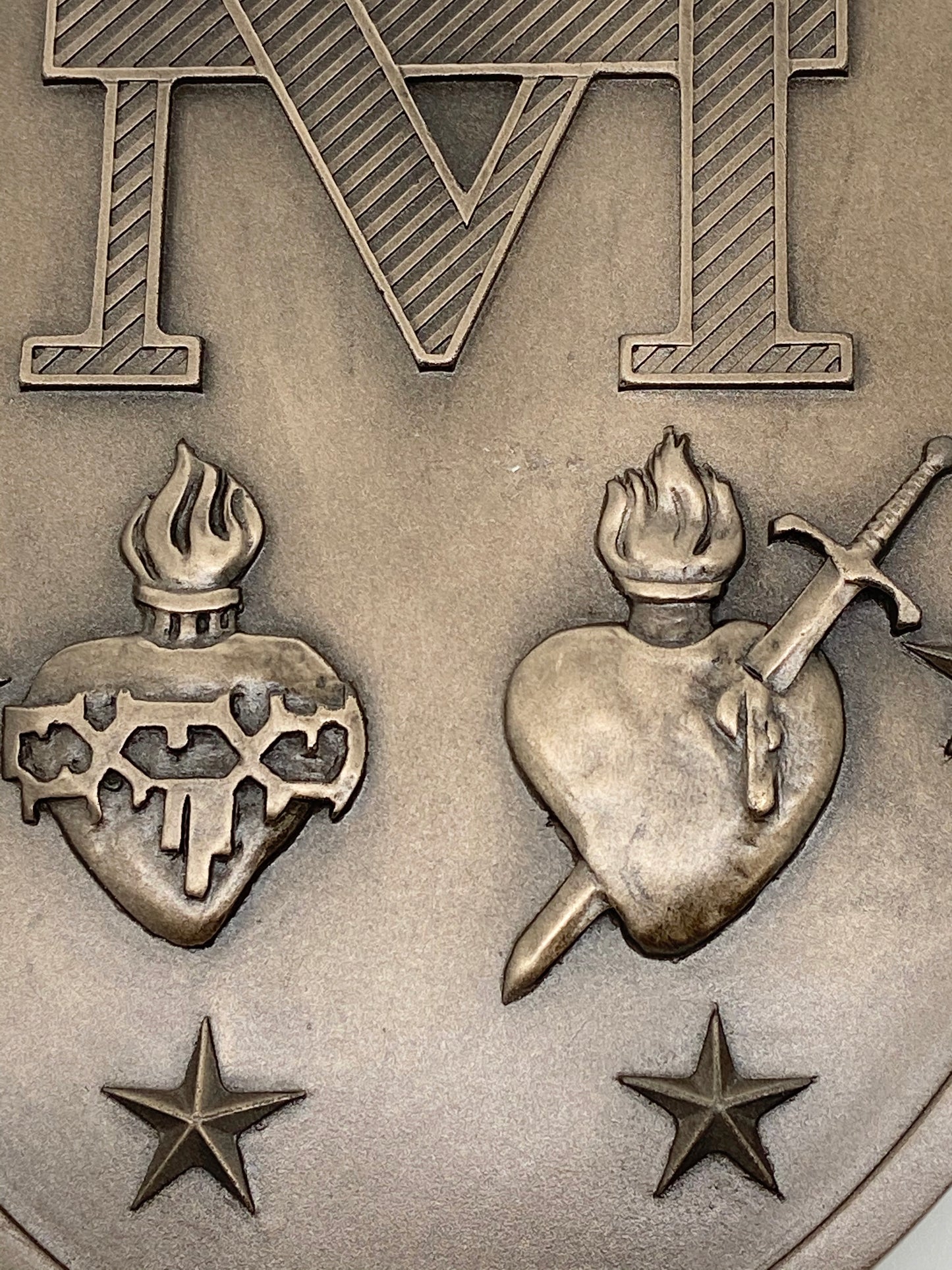 Miraculous Medal Wall Plaque  8 5/8" - Unique Catholic Gifts