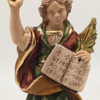 St Pancratius Hand Painted Statue (6") - Unique Catholic Gifts