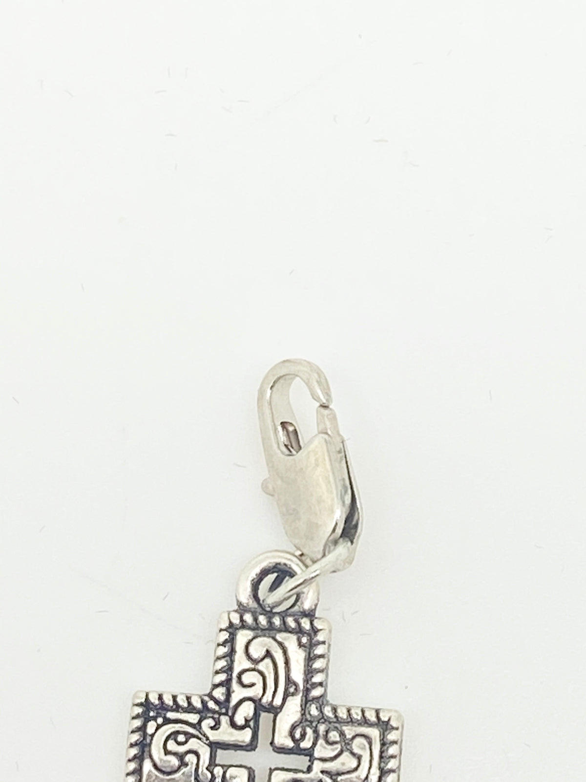 Stylish Cross Clip on Pendent 1 1/2" - Unique Catholic Gifts