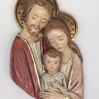 Holy Family Plaque (9") - Unique Catholic Gifts