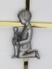 Brass Boy's First Communion Cross 8" - Unique Catholic Gifts
