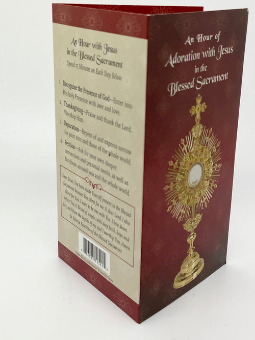 Adoration Trifold Card - Unique Catholic Gifts