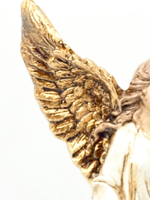 Guardian Angel Over the Bridge Statue (8 1/4") - Unique Catholic Gifts