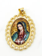 Our Lady of Guadalupe Pendant 1" - Unique Catholic Gifts