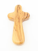 Olive Wood Comfort Cross (2-3/4") - Unique Catholic Gifts
