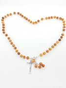 First Communion Rosary from the Holy Land (7 mm) - Unique Catholic Gifts