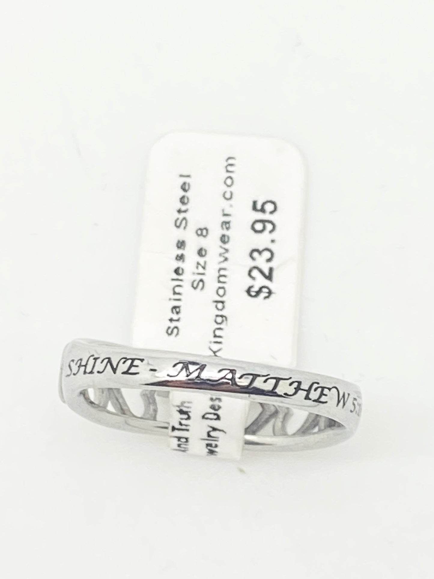 Heart Beat Ring Shine - Unique Catholic Gifts