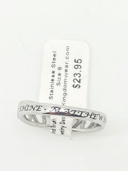Heart Beat Ring Shine - Unique Catholic Gifts