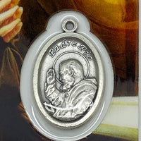 Saint Padre Pio Holy Card with Medal - Unique Catholic Gifts