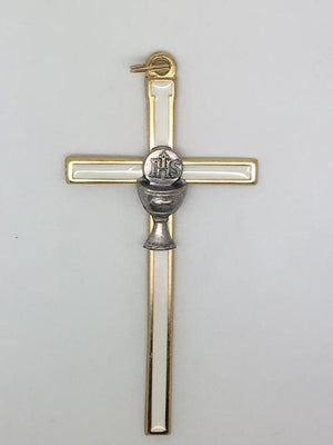 First Communion Chalice Wall Cross (5") - Unique Catholic Gifts