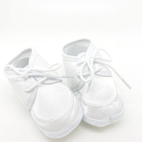 Infant Baptism Shoes (White) - Unique Catholic Gifts