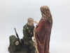 Soldier receiving a Blessing Statue (7 1/2" x 7 1/4 x 4") - Unique Catholic Gifts