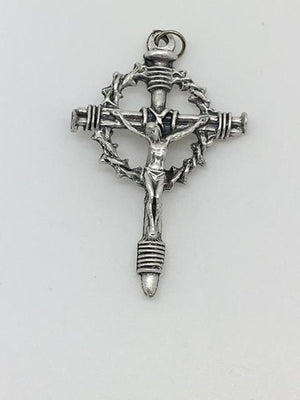 Crown of Thorn Crucifix  2 1/4