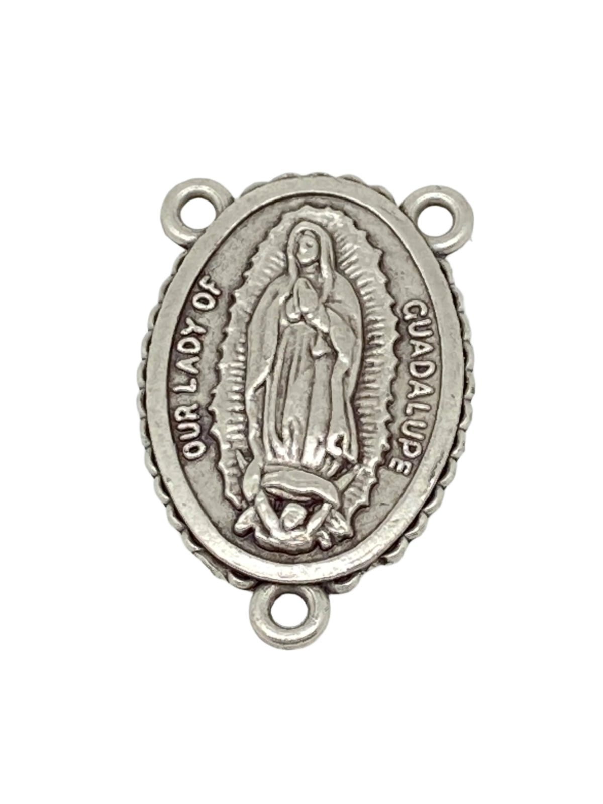 Our Lady of Guadalupe Rosary Center Piece  1" - Unique Catholic Gifts