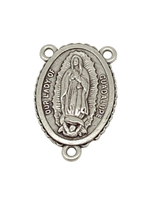 Our Lady of Guadalupe Rosary Center Piece  1" - Unique Catholic Gifts