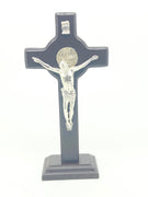 Saint Benedict Standing Crucifix  8" - Unique Catholic Gifts