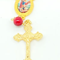 St. Michael the Archangel Auto Rosary - Unique Catholic Gifts