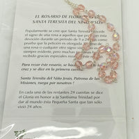 St. Therese of Lisieux Chaplet Beads - Unique Catholic Gifts