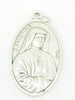 Divine Mercy & Faustina Medal 1 1/2" Italian Made - Unique Catholic Gifts