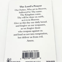 The Lord's Prayer Prayer Card - Unique Catholic Gifts