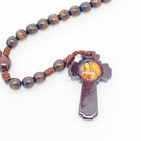 Our Lady of Guadalupe Wood Rosary - Unique Catholic Gifts