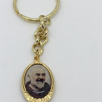 Padre Pio Keychain - Unique Catholic Gifts