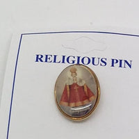Divine Infant Pin 3/4" - Unique Catholic Gifts