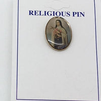 St. Therese of Lisiuex Pin 3/4" - Unique Catholic Gifts