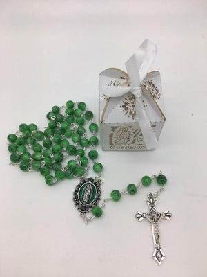 Our Lady of Guadalupe Handmade Unique Detailed Box and Rosary. - Unique Catholic Gifts