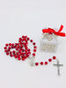 Divine Mercy Handmade Unique greatly detailed Box and Rosary. - Unique Catholic Gifts